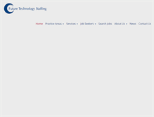 Tablet Screenshot of futuretechnologystaffing.com